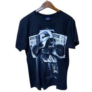 Star Wars Darth Vader Boom Box Men’s Medium Graphic Tee | GUC 💥🎶